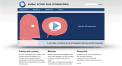 Desktop Screenshot of globalactionplan.com