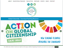 Tablet Screenshot of globalactionplan.ie